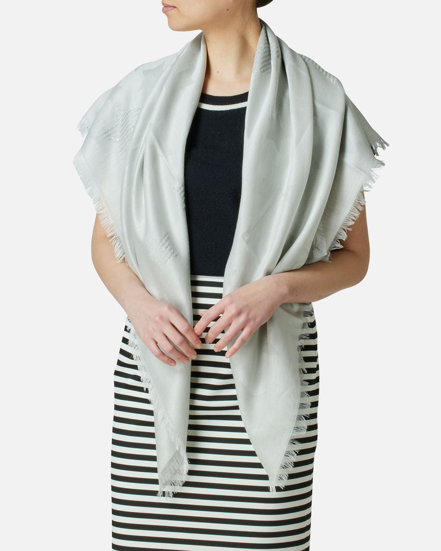 Sequin x Star Jacquard Stole