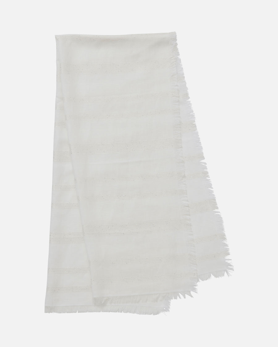 Sequin border stole