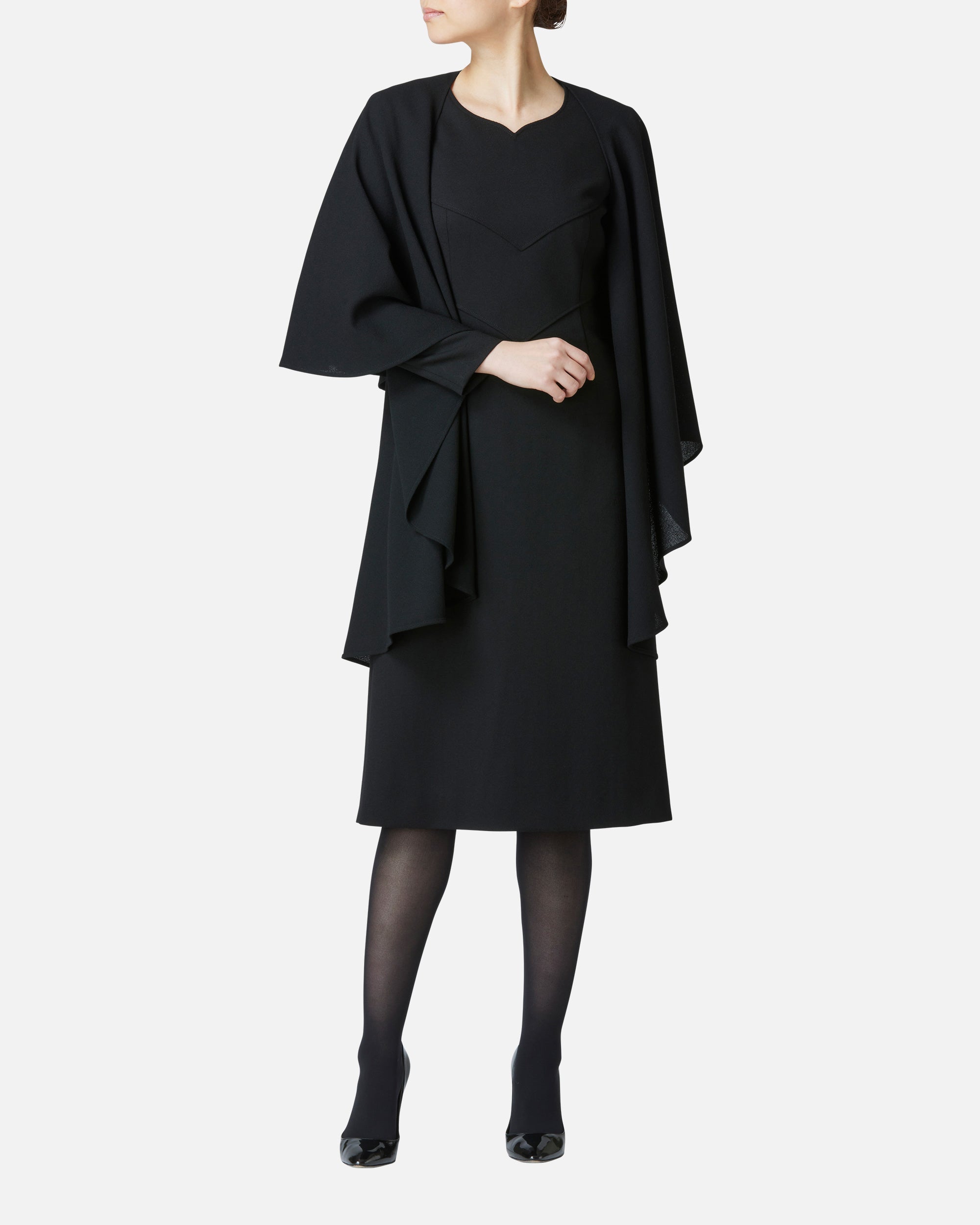 Compass🄬 Wool Georgette Circular Stole