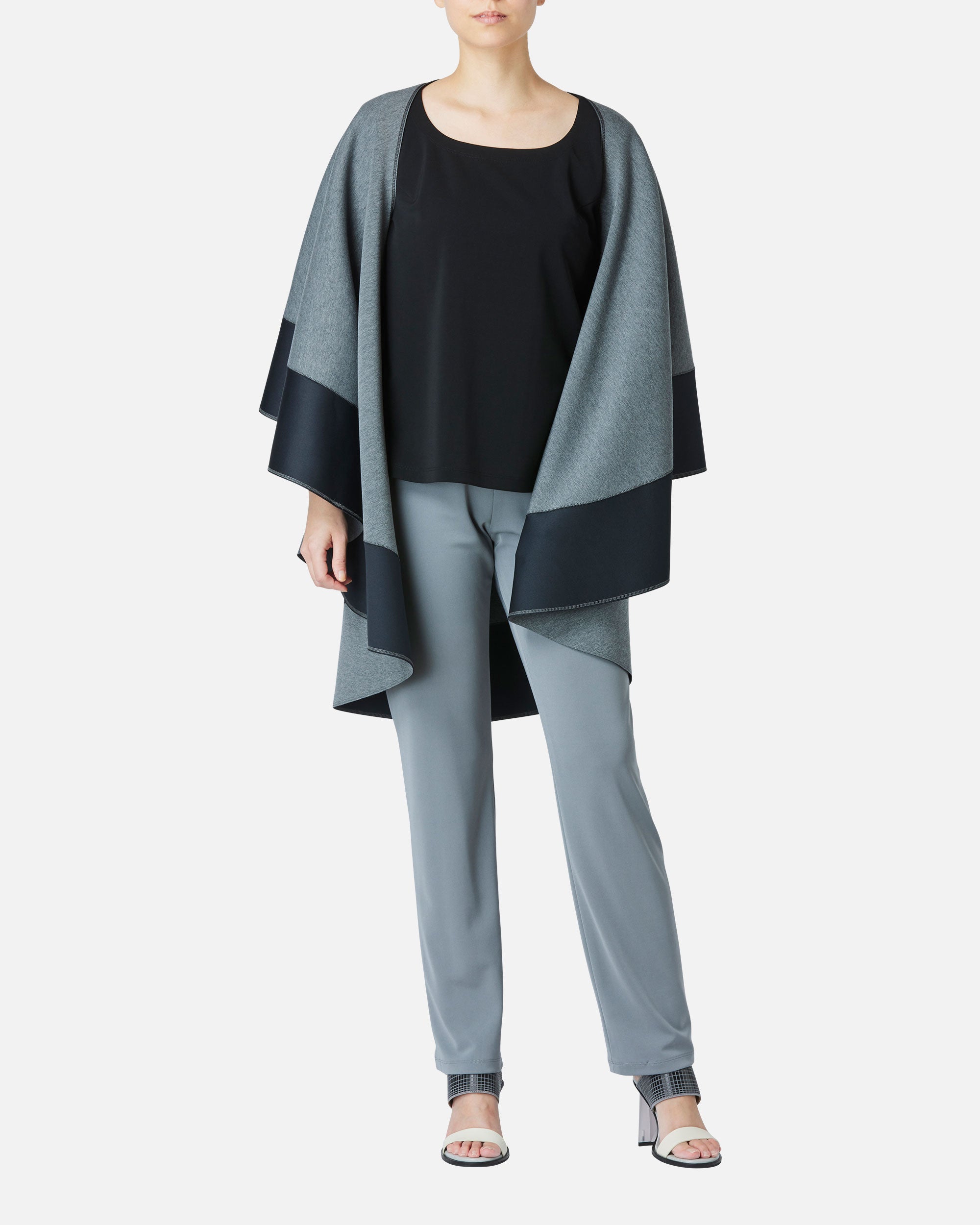 Multi-Platique short sleeve blouse