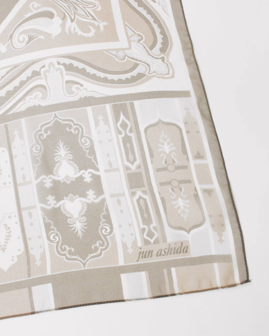 Paisley silk scarf