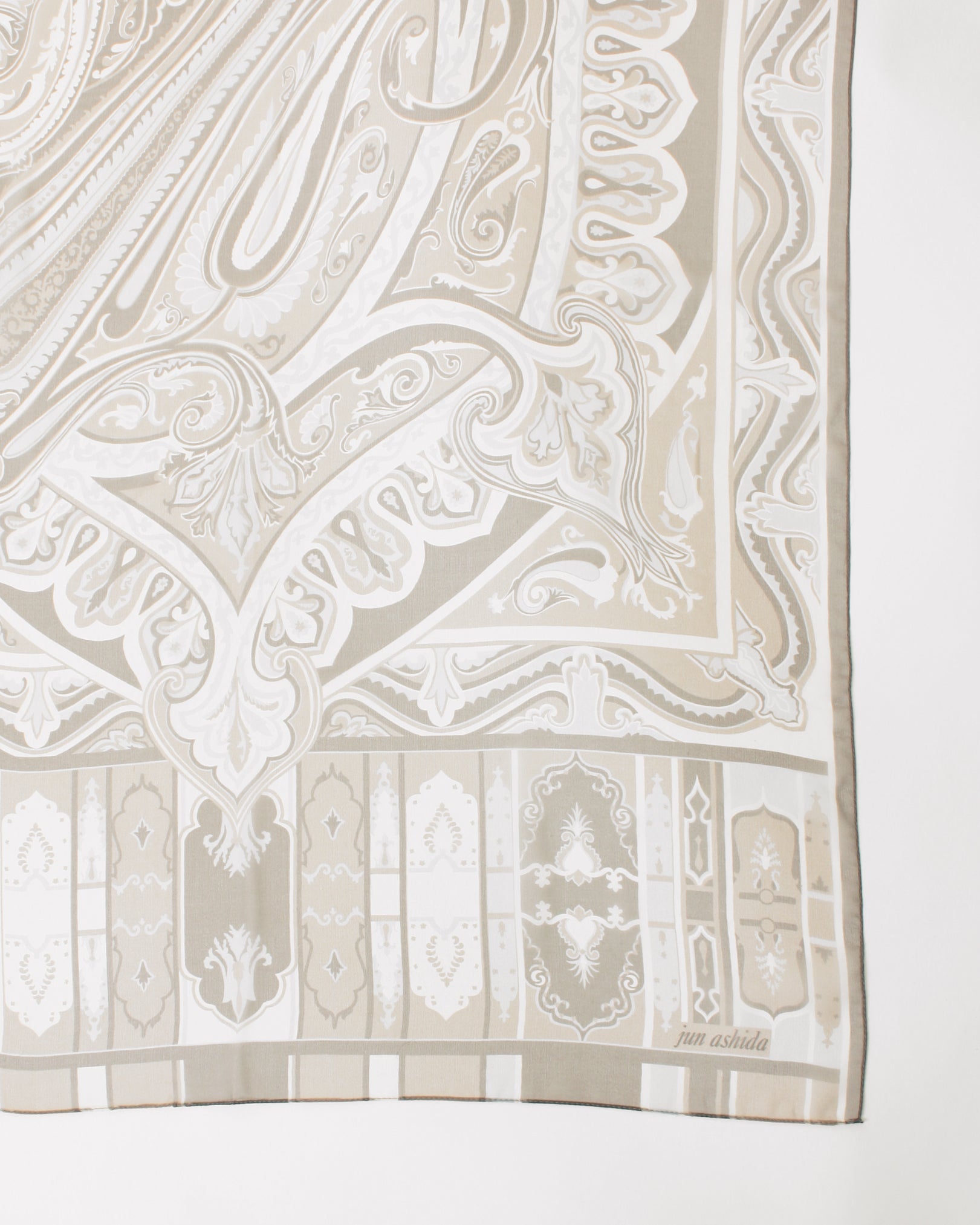 Paisley silk scarf