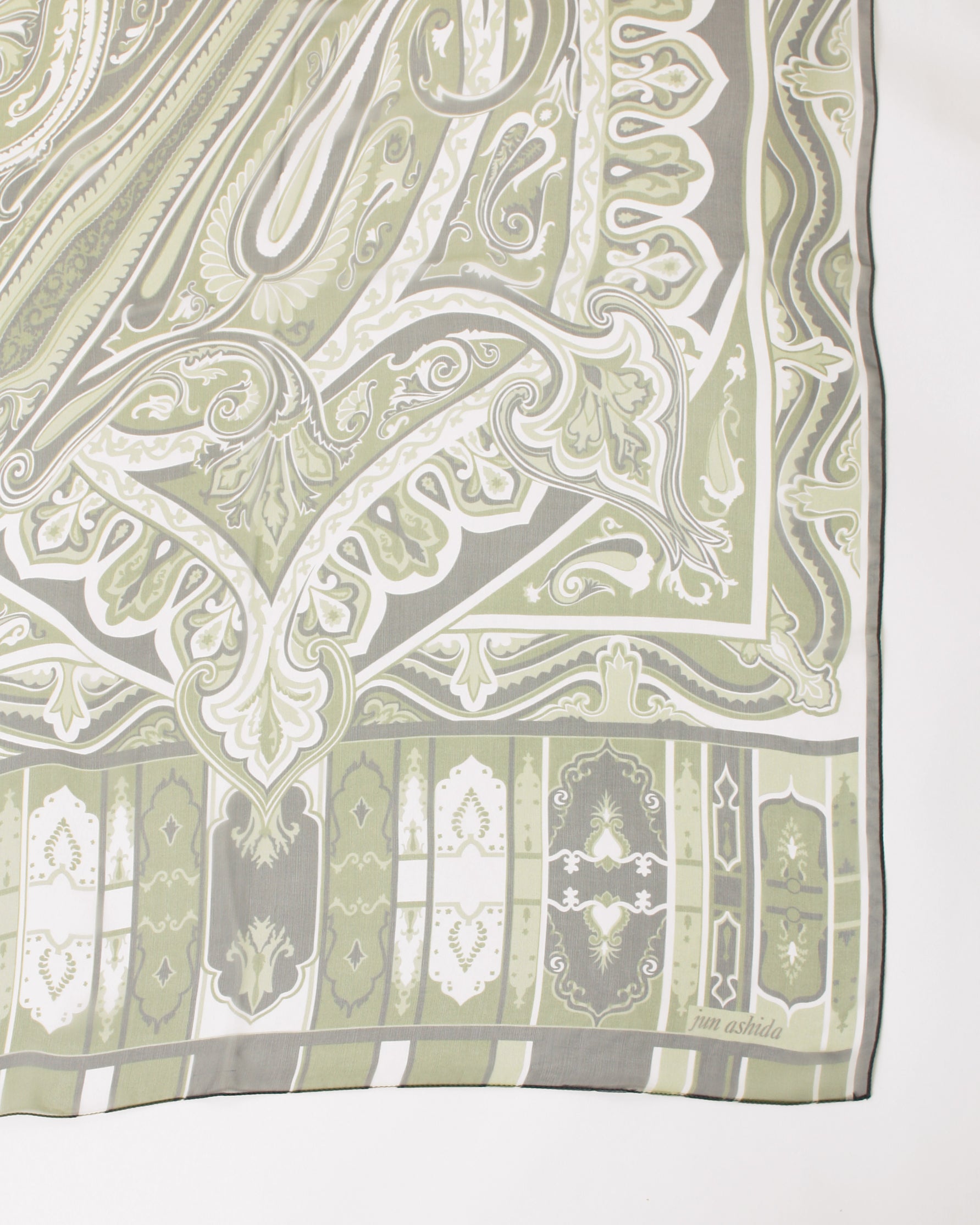 Paisley silk scarf