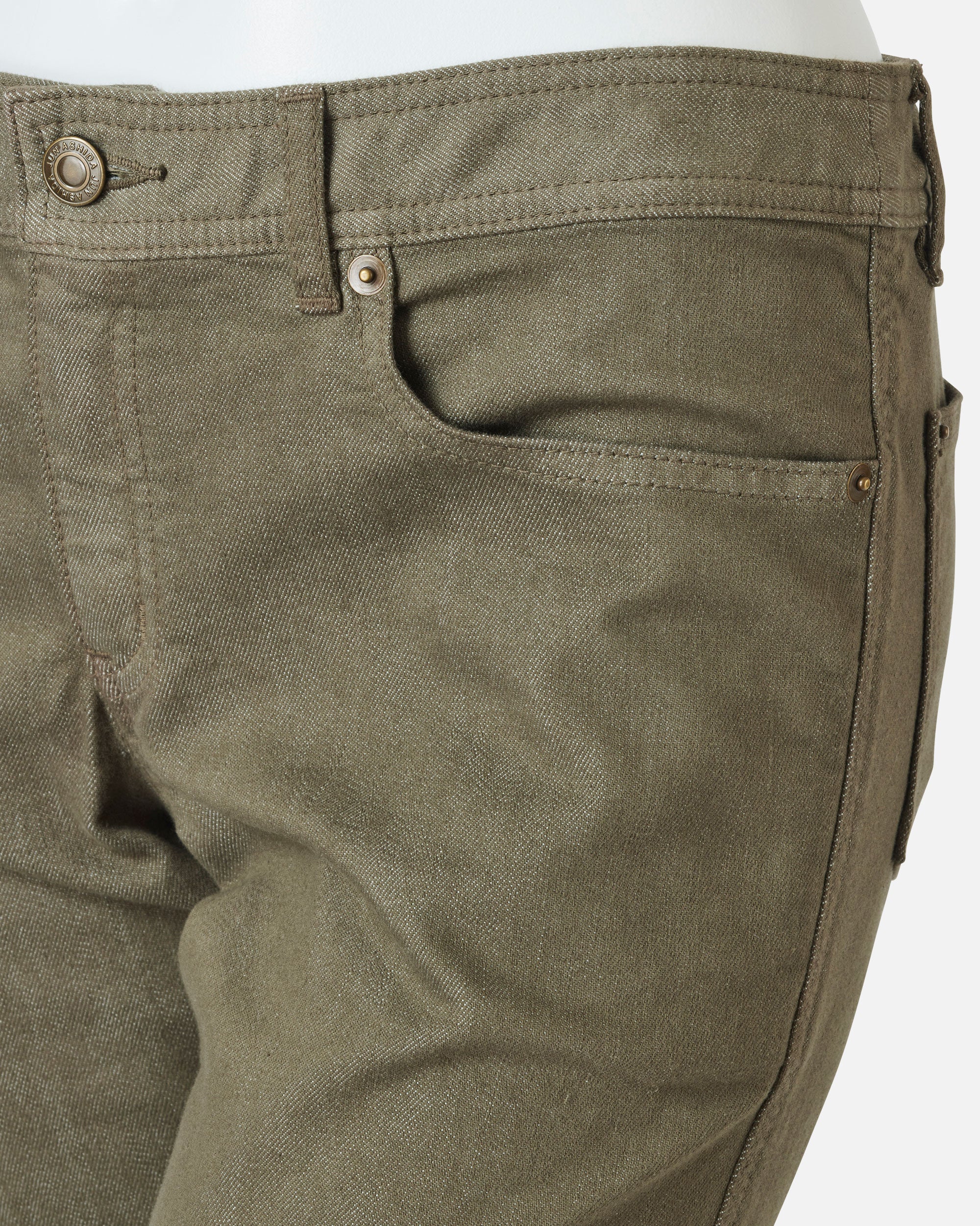 Cotton Denim Pants