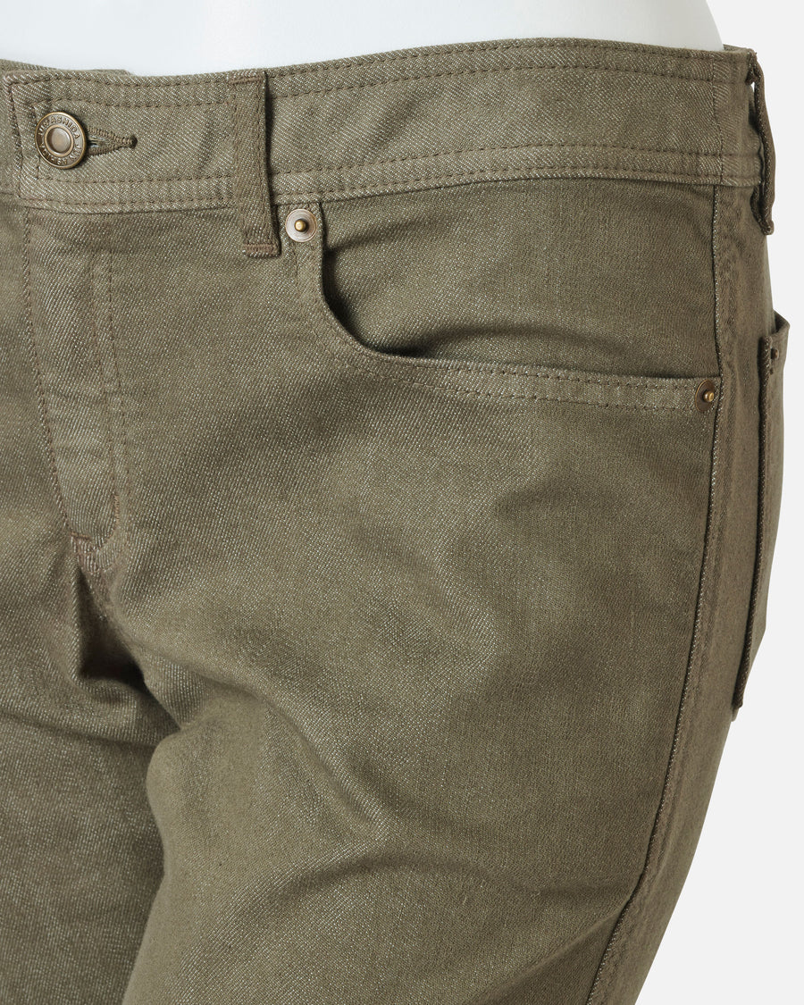 Cotton Denim Pants