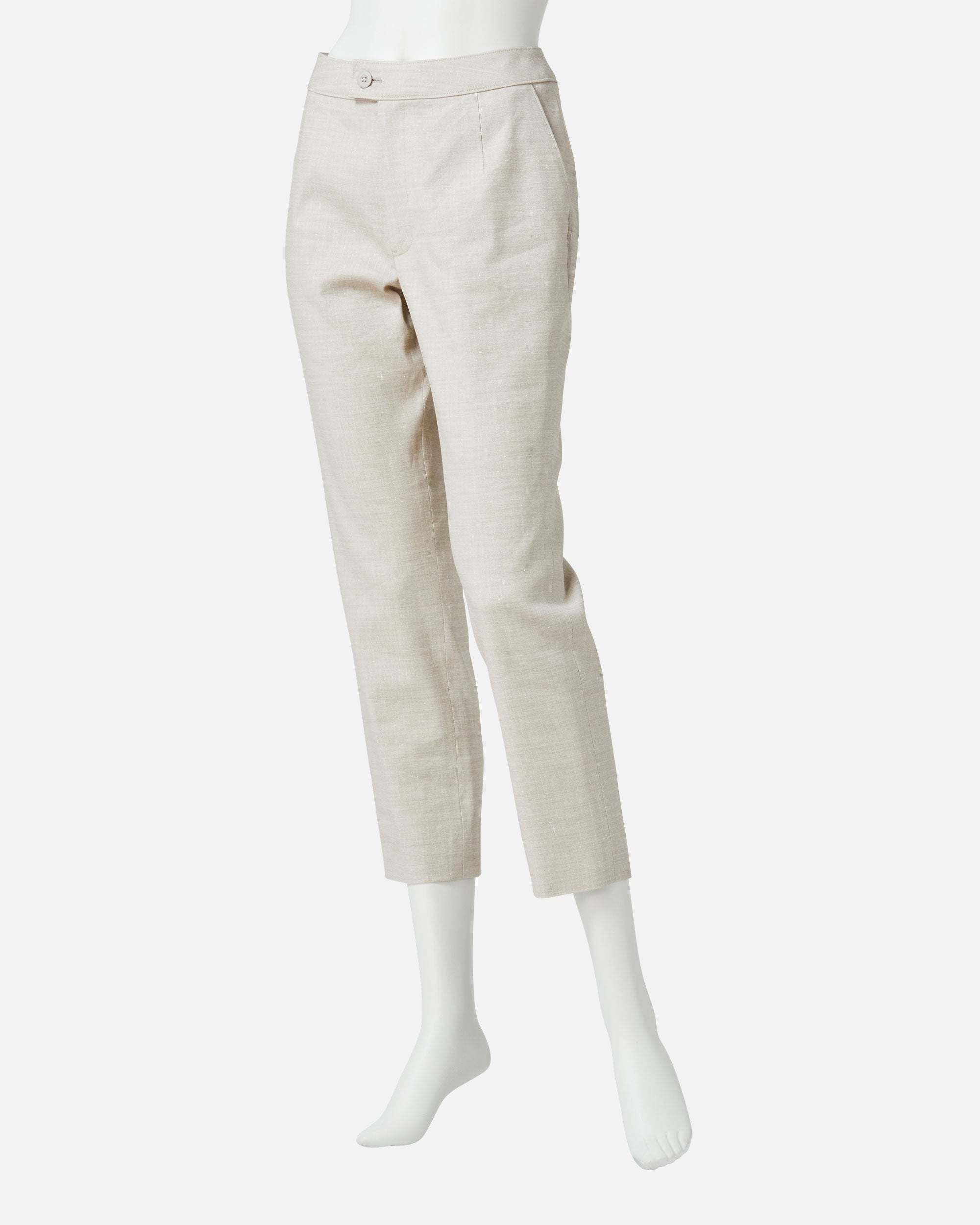 Natural stretch cropped pants