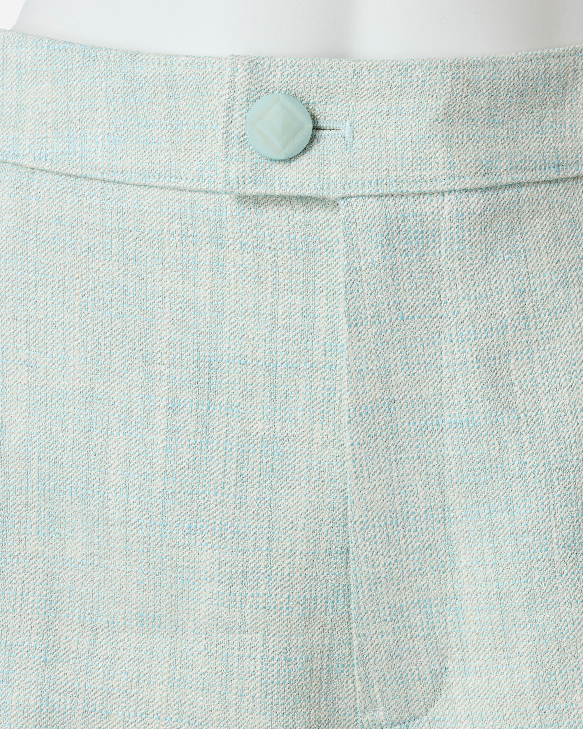 Stretch twill straight pants