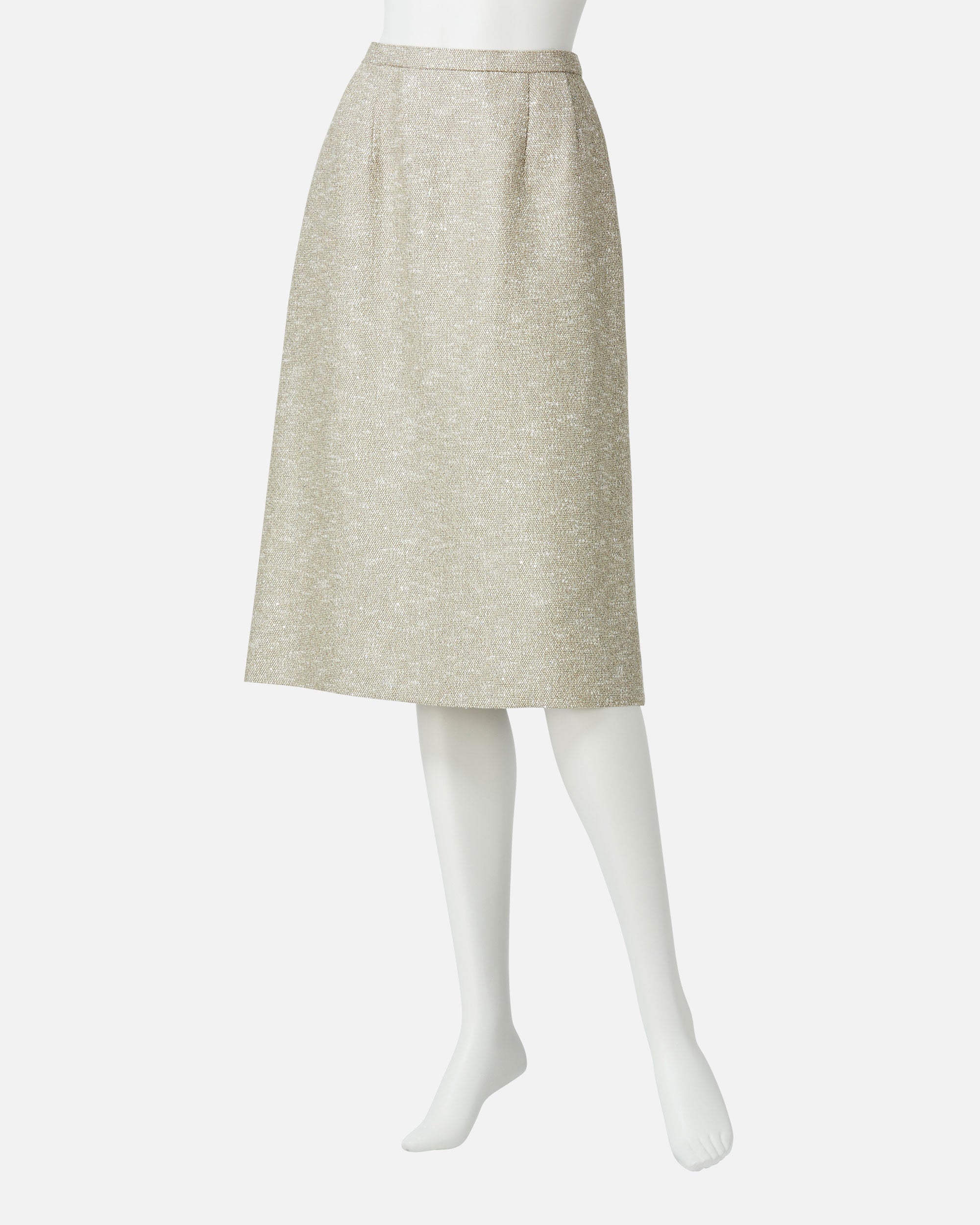 Sequin Summer Tweed Skirt
