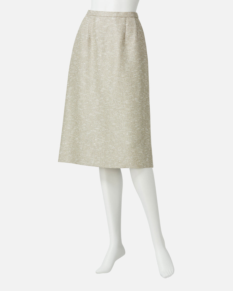 Sequin Summer Tweed Skirt