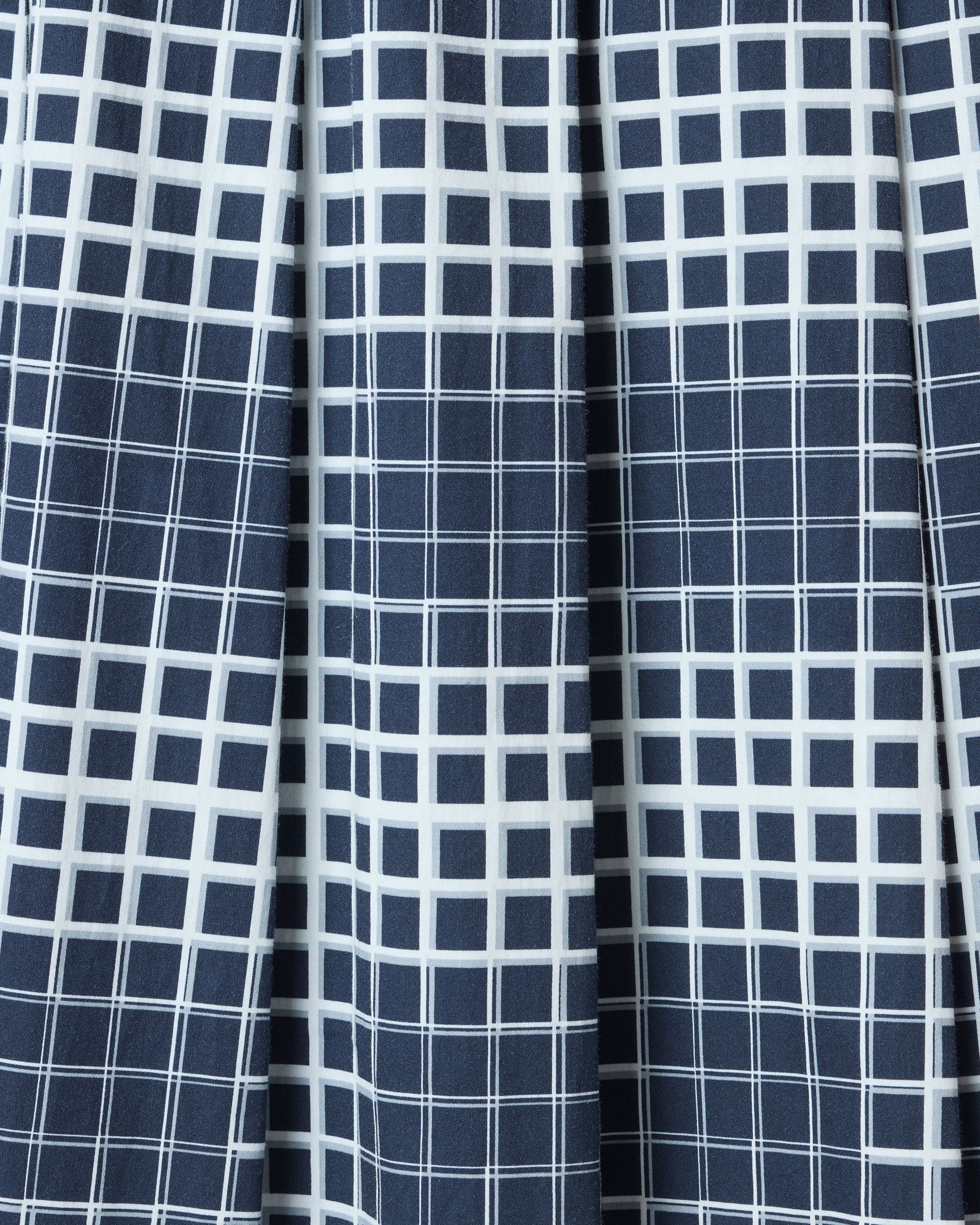 Satin pleated skirt