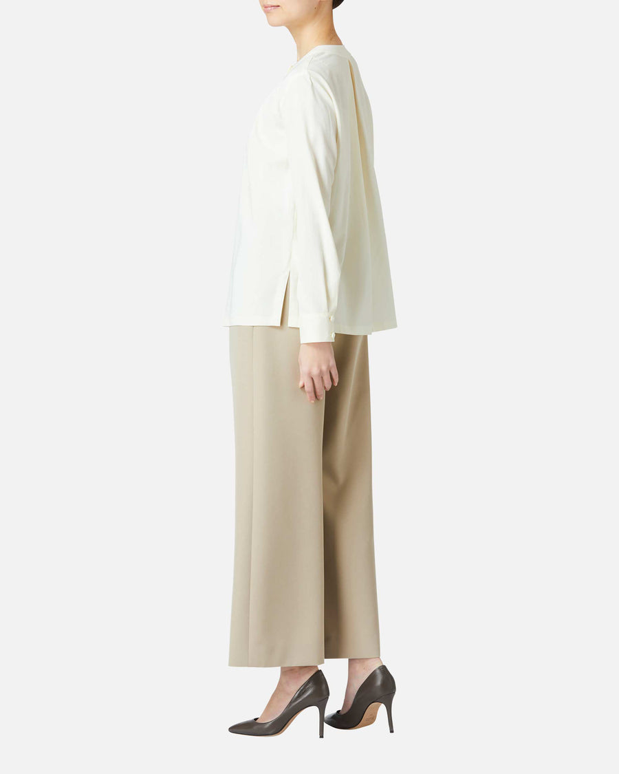 Wide Stretch Crepe Pants