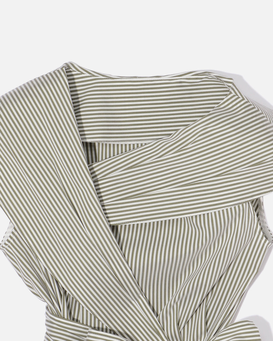 Cache-Coeur Style Polyester Nylon Soft Taffeta Blouse