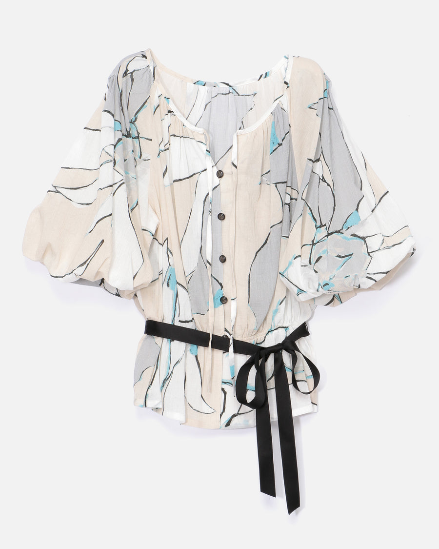 Botanical Print Blouse