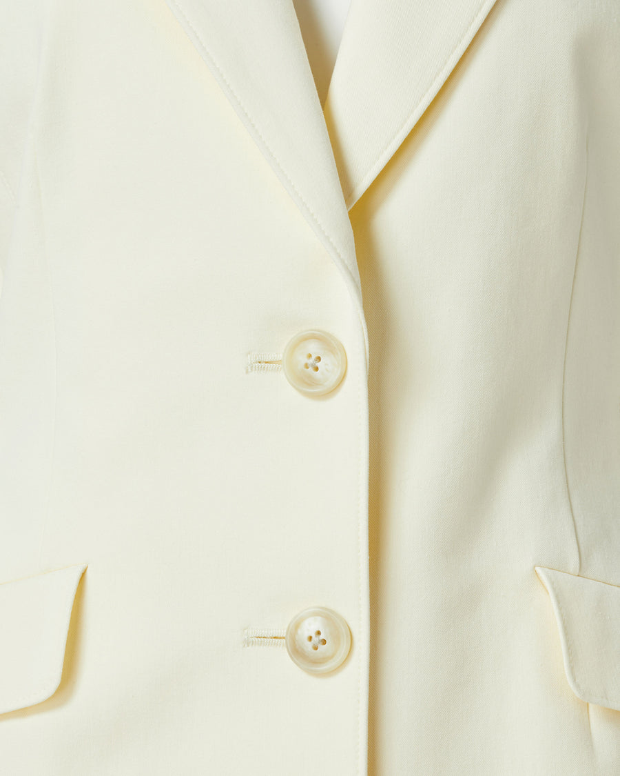 Stretch Gabardine Tailored Jacket