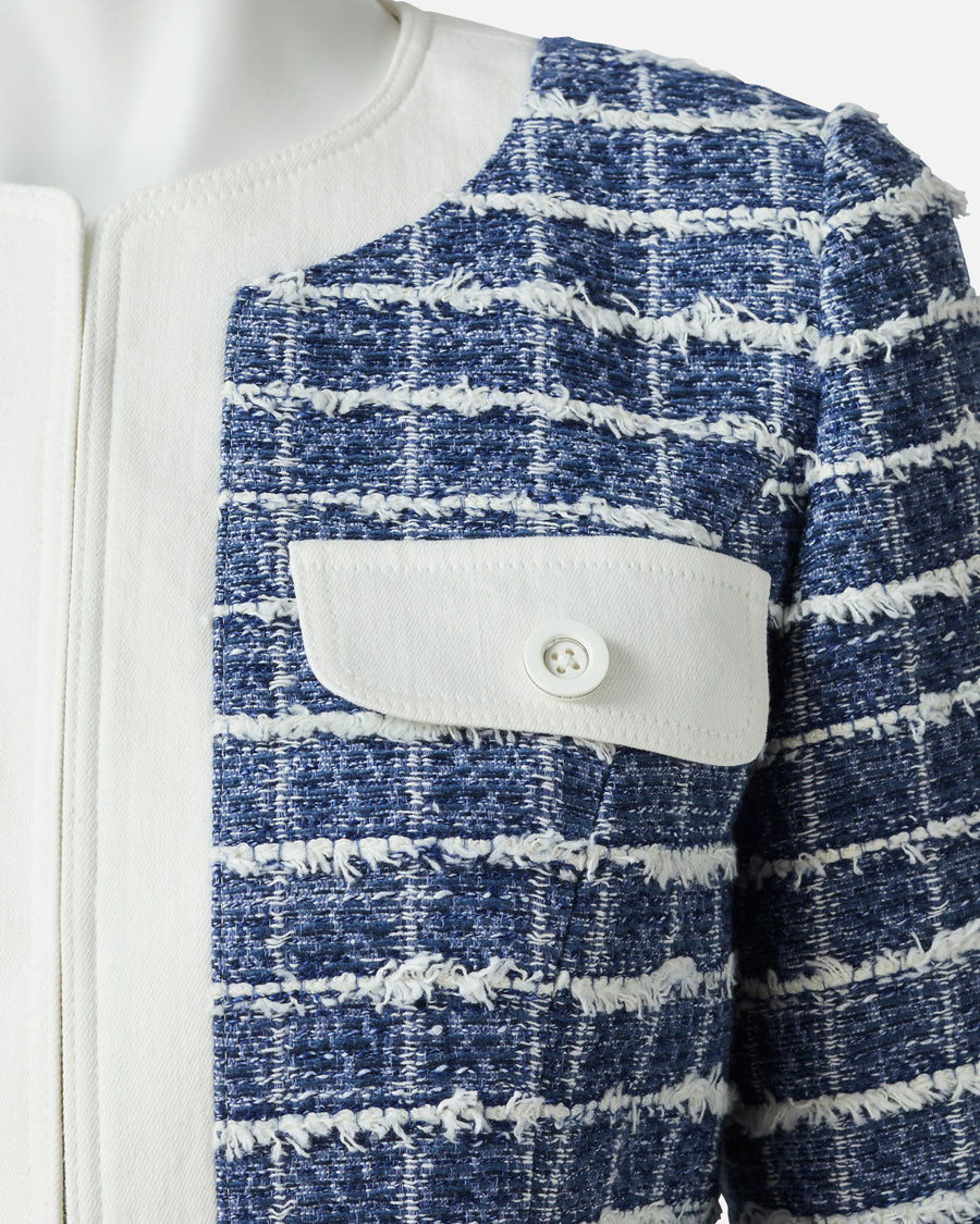 Summer Tweed Denim Jacket