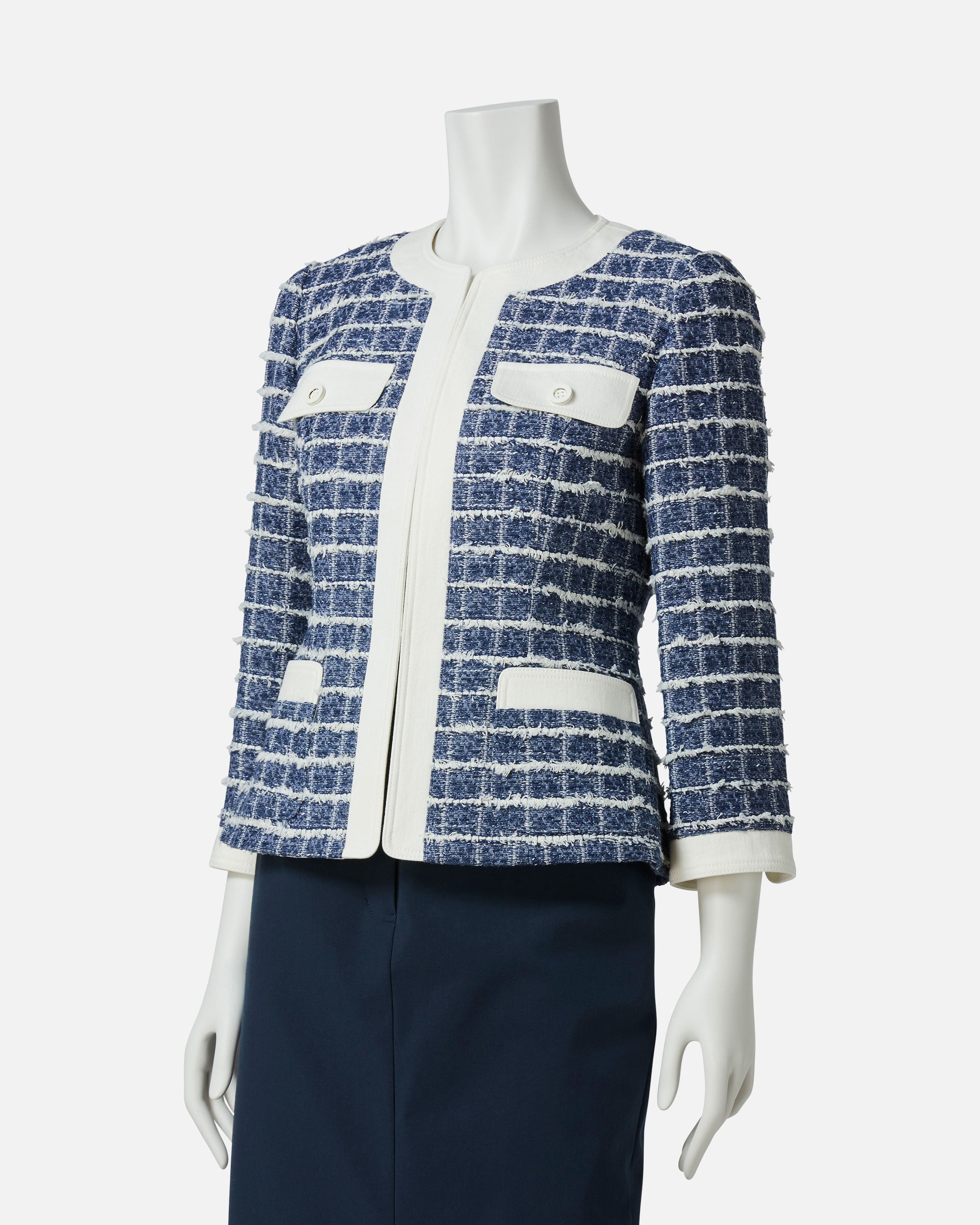 Summer Tweed Denim Jacket
