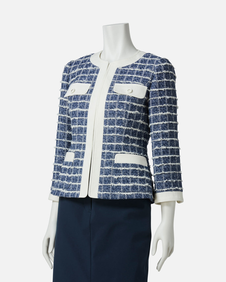 Summer Tweed Denim Jacket