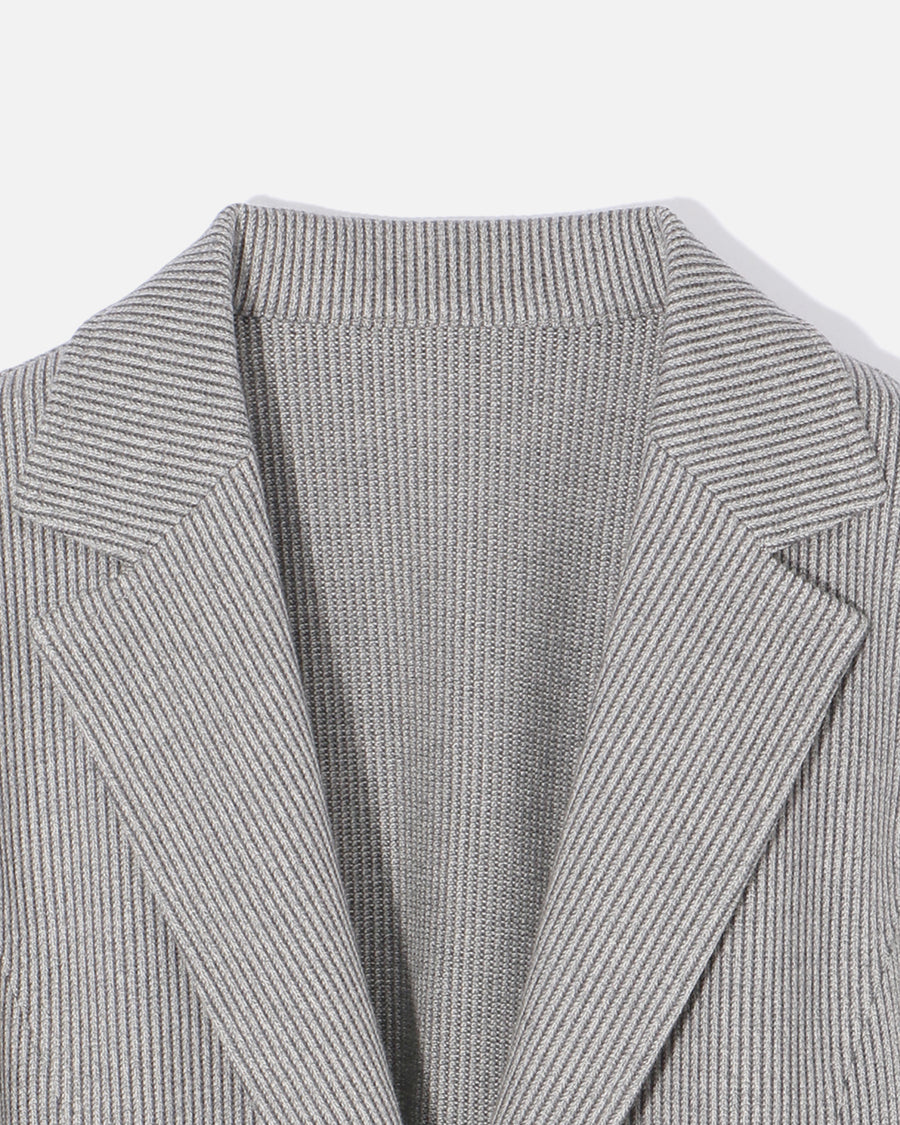 Linen Cotton Jersey Seamless Jacket