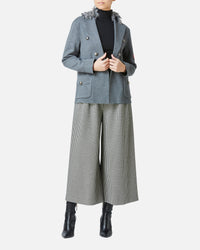 Wool Cashmere High-Neck Pullover