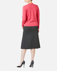 Silk Wool Knit Pullover