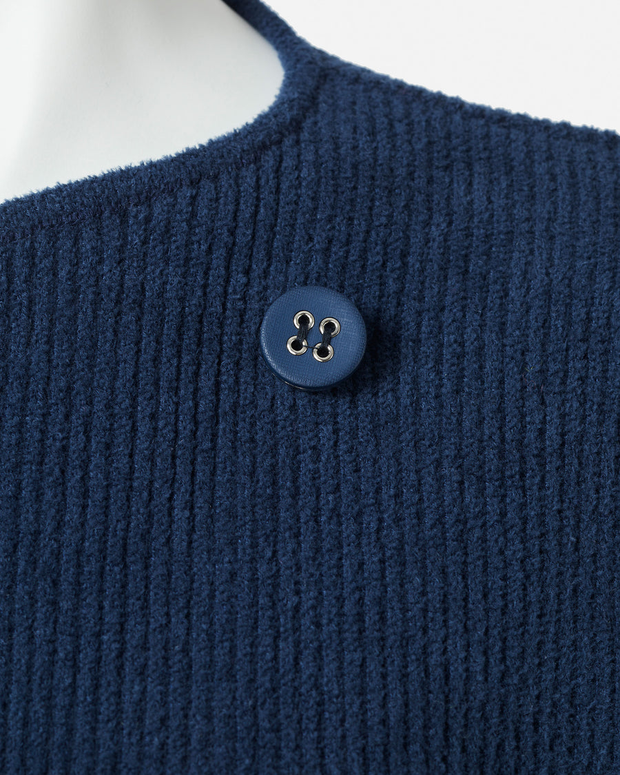 Cotton Chenille Knit Jacket