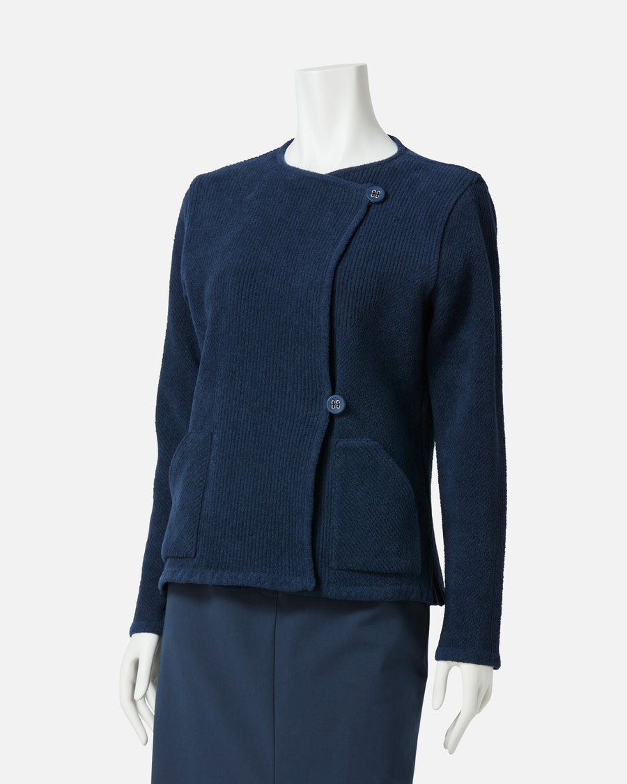 Cotton Chenille Knit Jacket