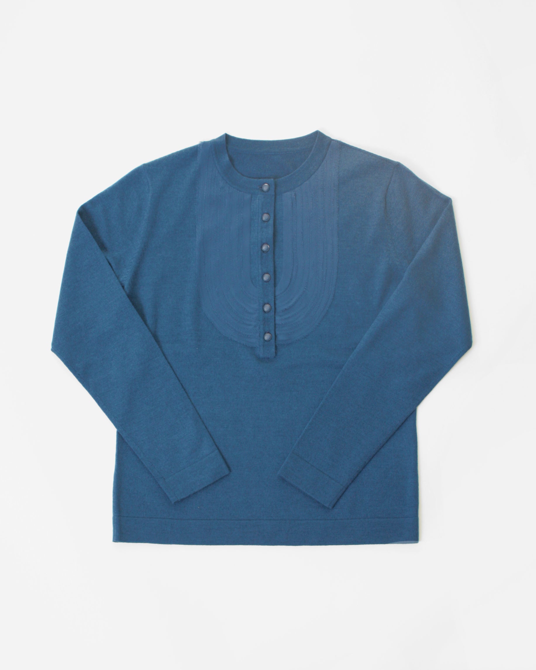 Silk Wool Knit Pullover