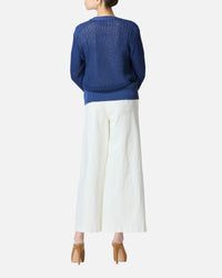 Summer Denim Wide Pants