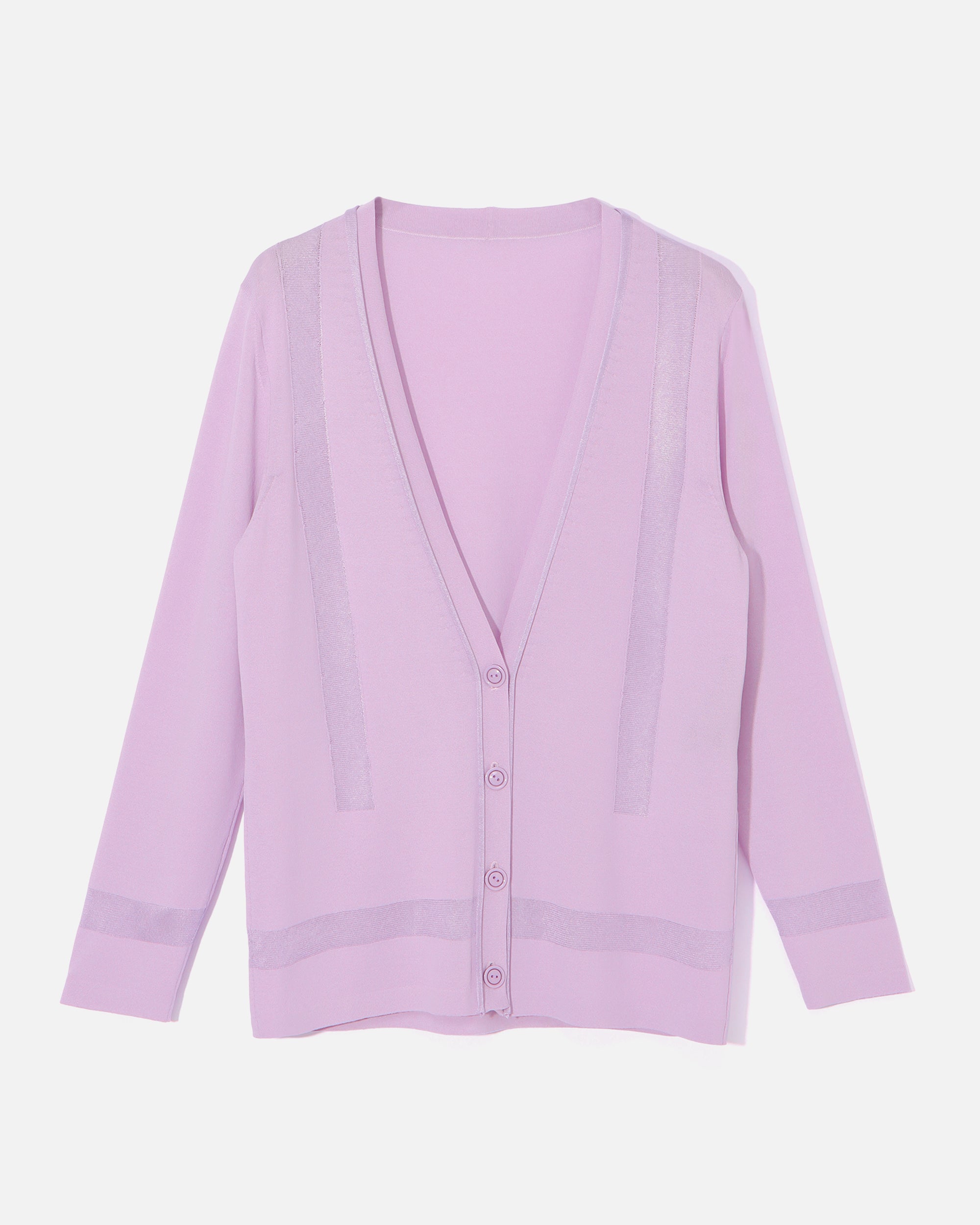 Rayon Stretch Knit Cardigan