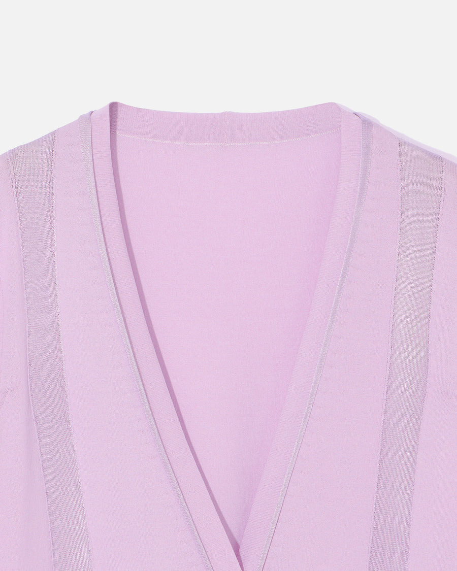 Rayon Stretch Knit Cardigan