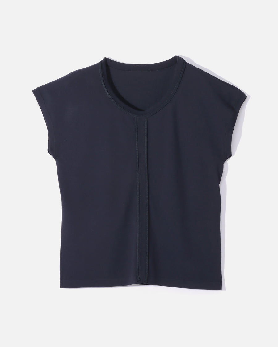 Rayon Stretch Knit Pullover