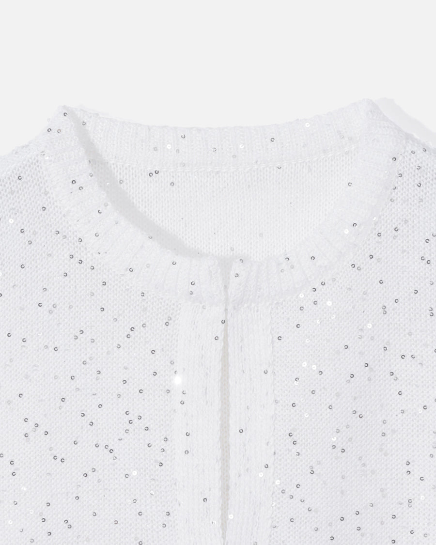 Sequin Knit Cardigan