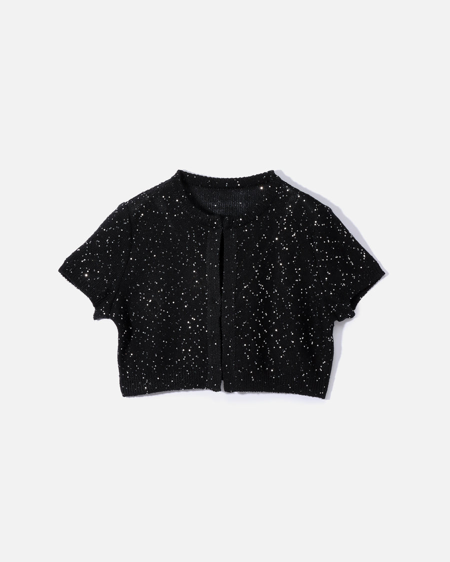 Sequin Knit Cardigan