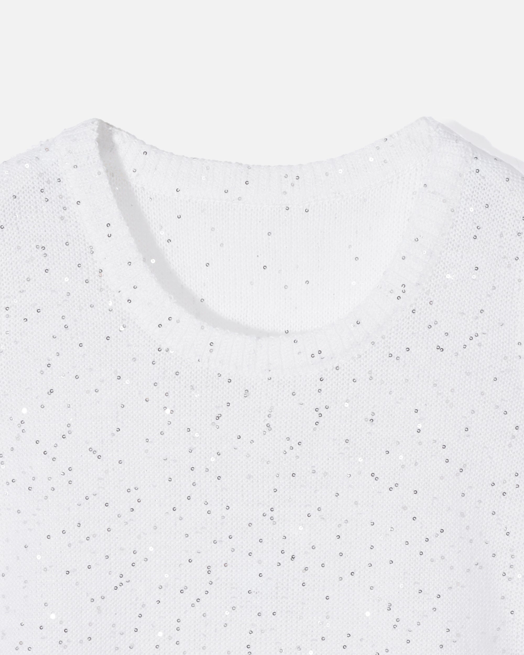 Sequin Knit Pullover