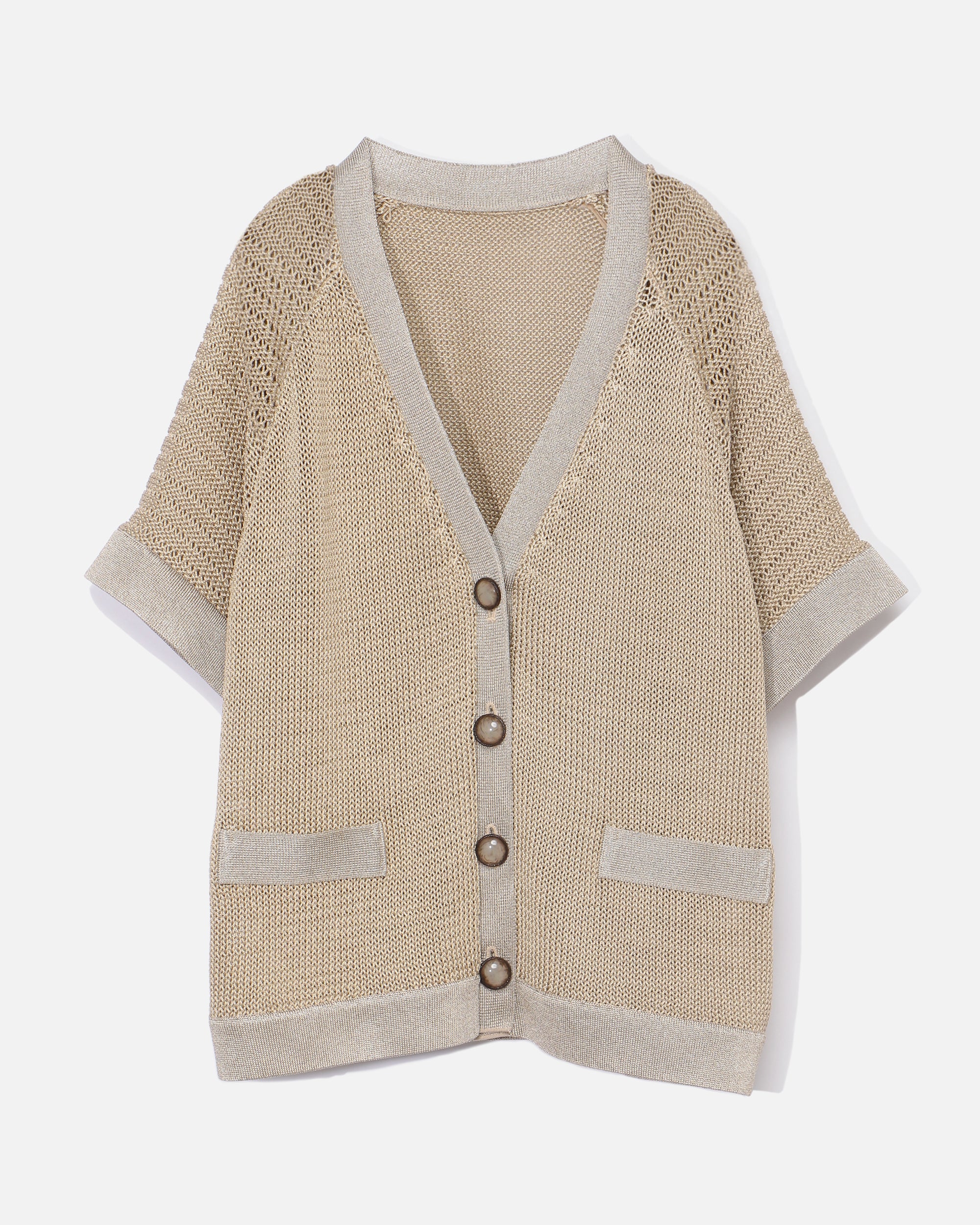 Silk Knit Cardigan