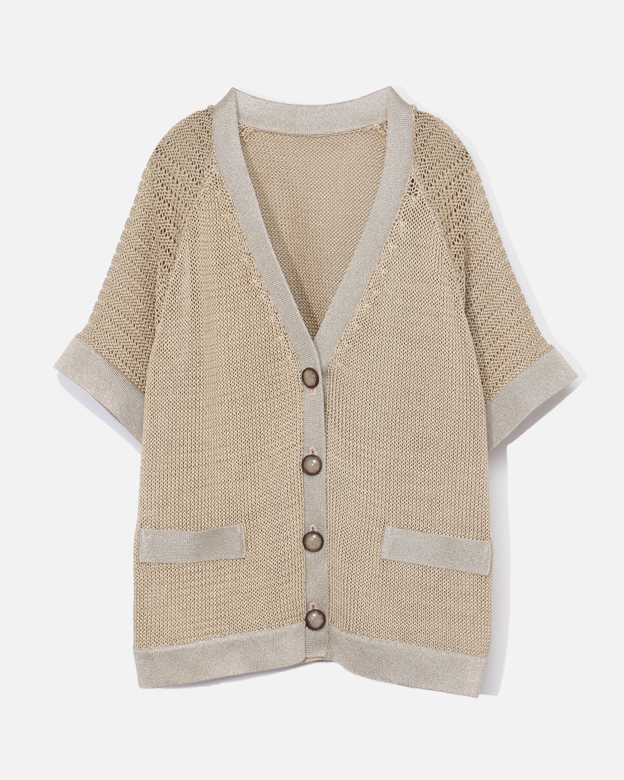 Silk Knit Cardigan