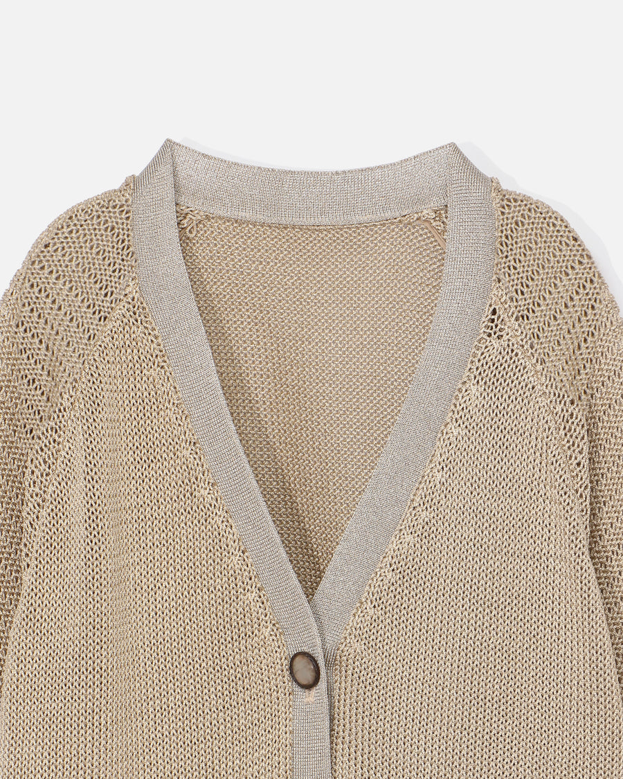 Silk Knit Cardigan