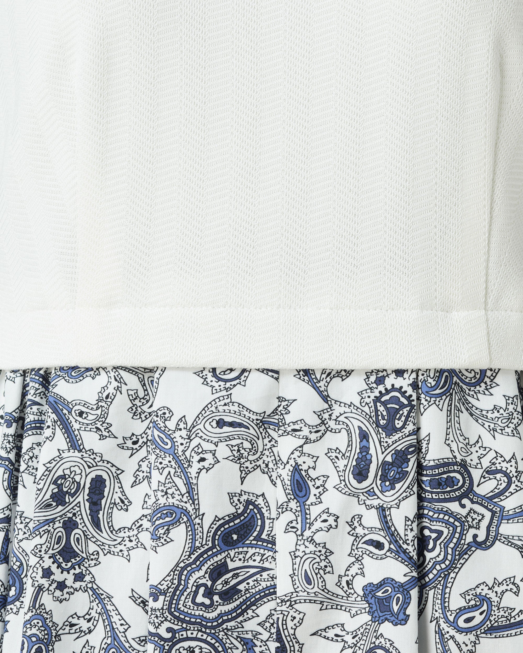 Jersey Summer Dress with Paisley Print