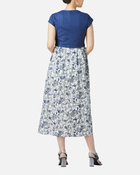 Jersey Summer Dress with Paisley Print