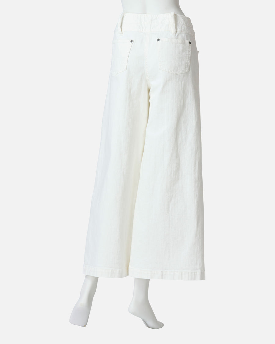 Summer Denim Wide Pants