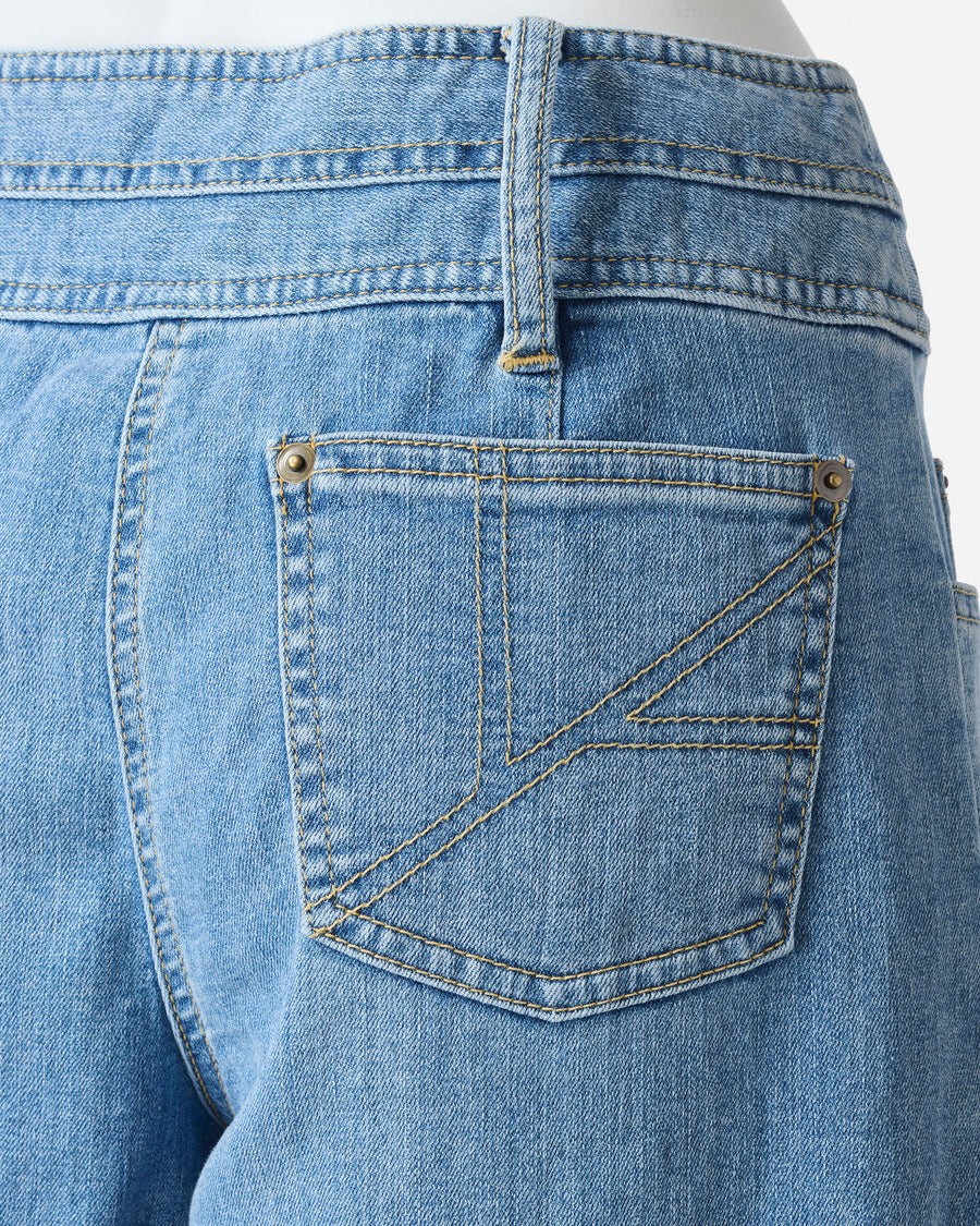 Summer Denim Wide Pants