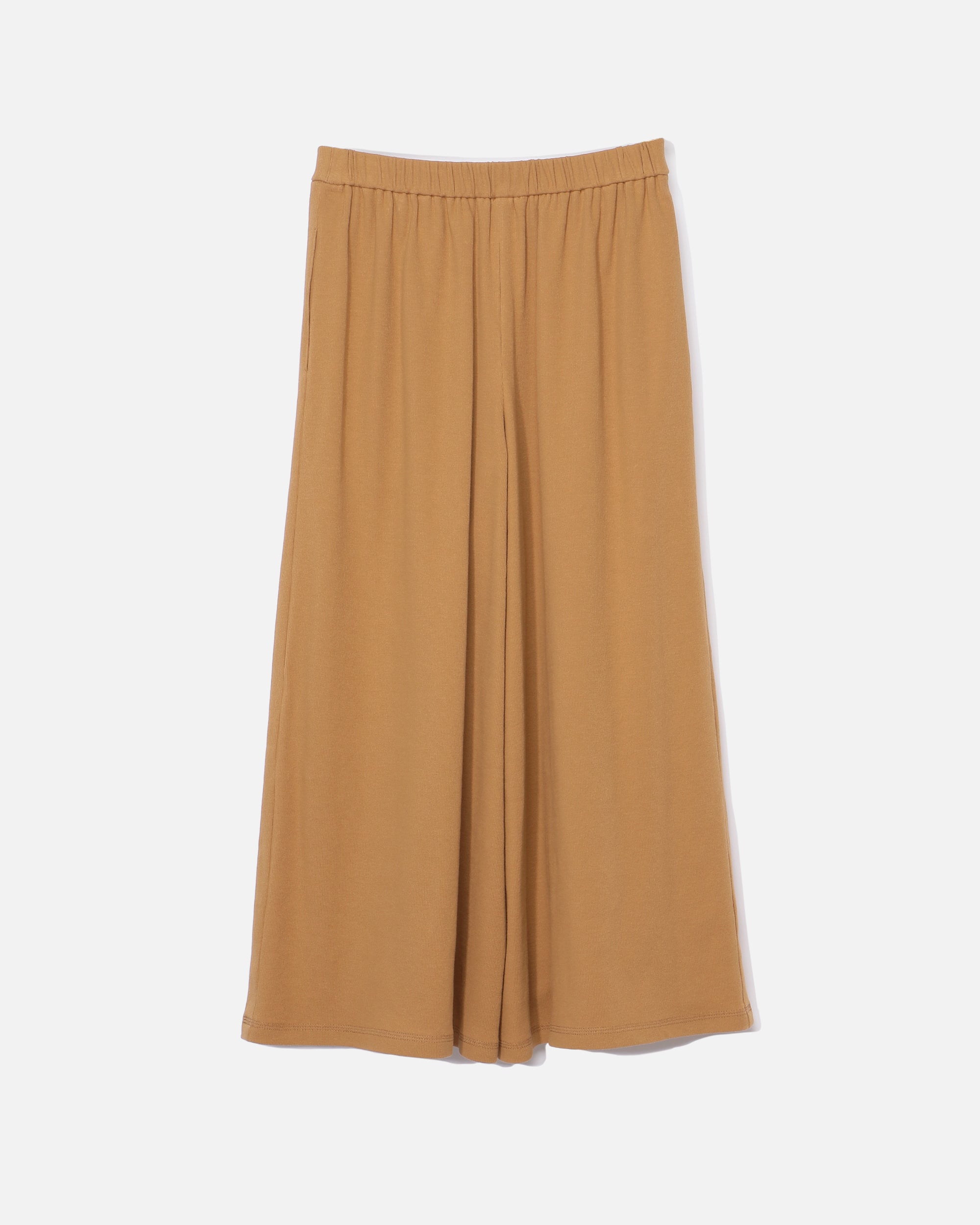 Cotton Rib Jersey Pants