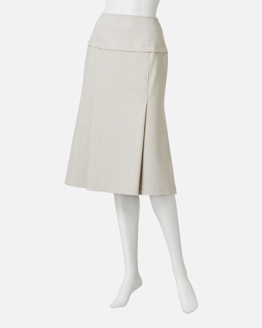 Double Jersey Semi Flared Skirt