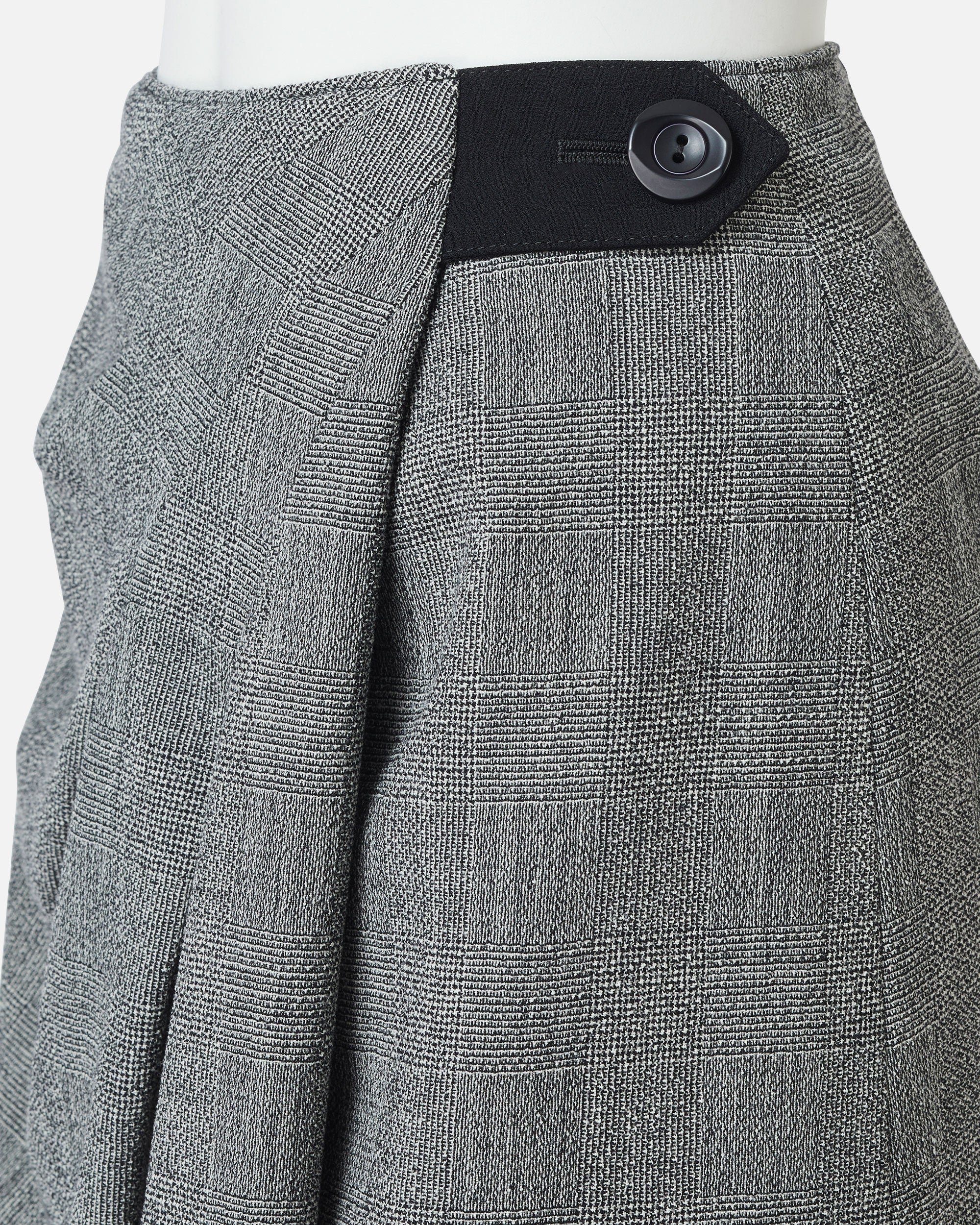 Stretch Crepe Wrap Style Skirt