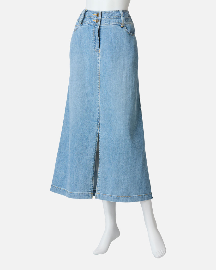 Summer Denim Long Skirt