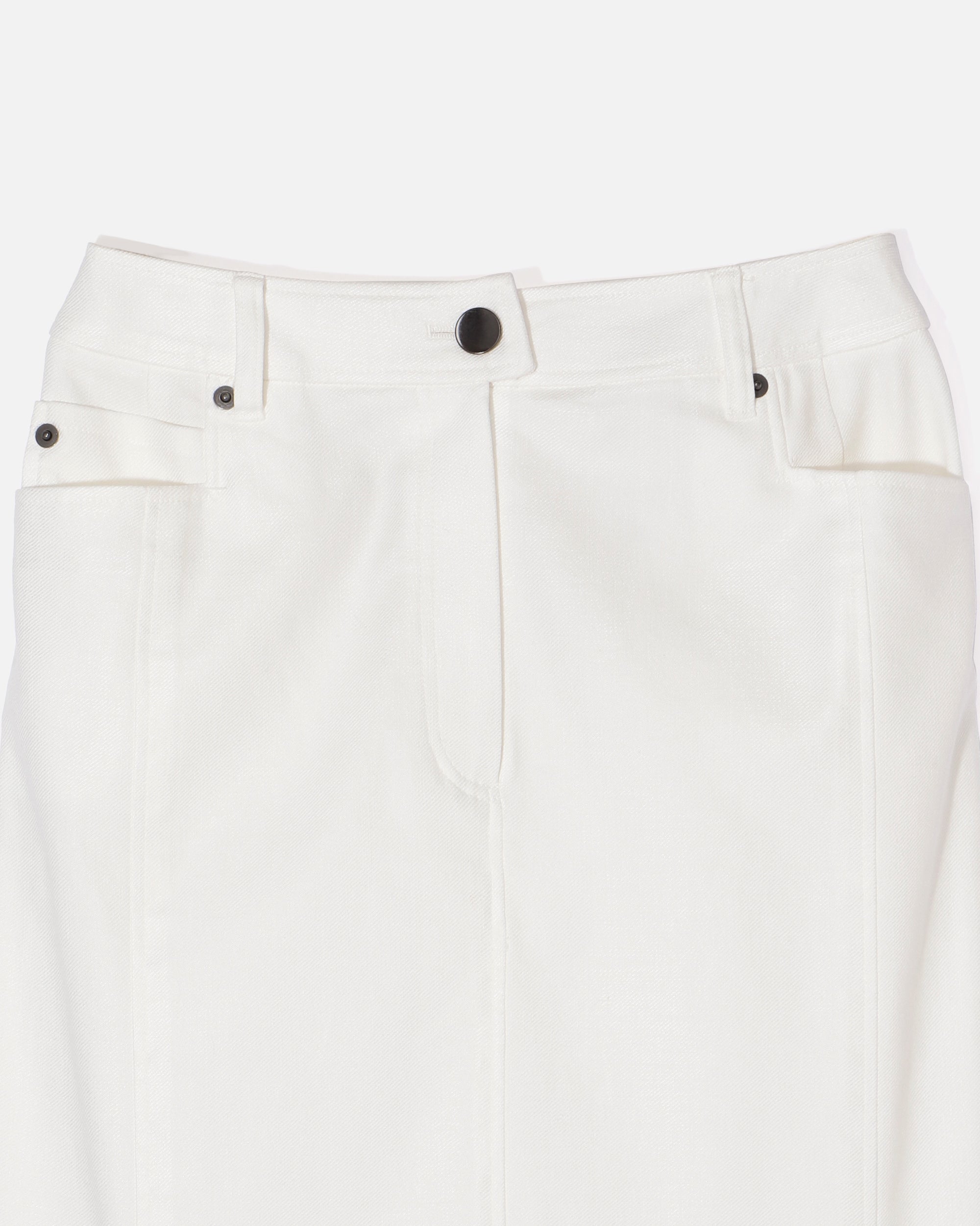 Cotton Rayon Twill Long Skirt