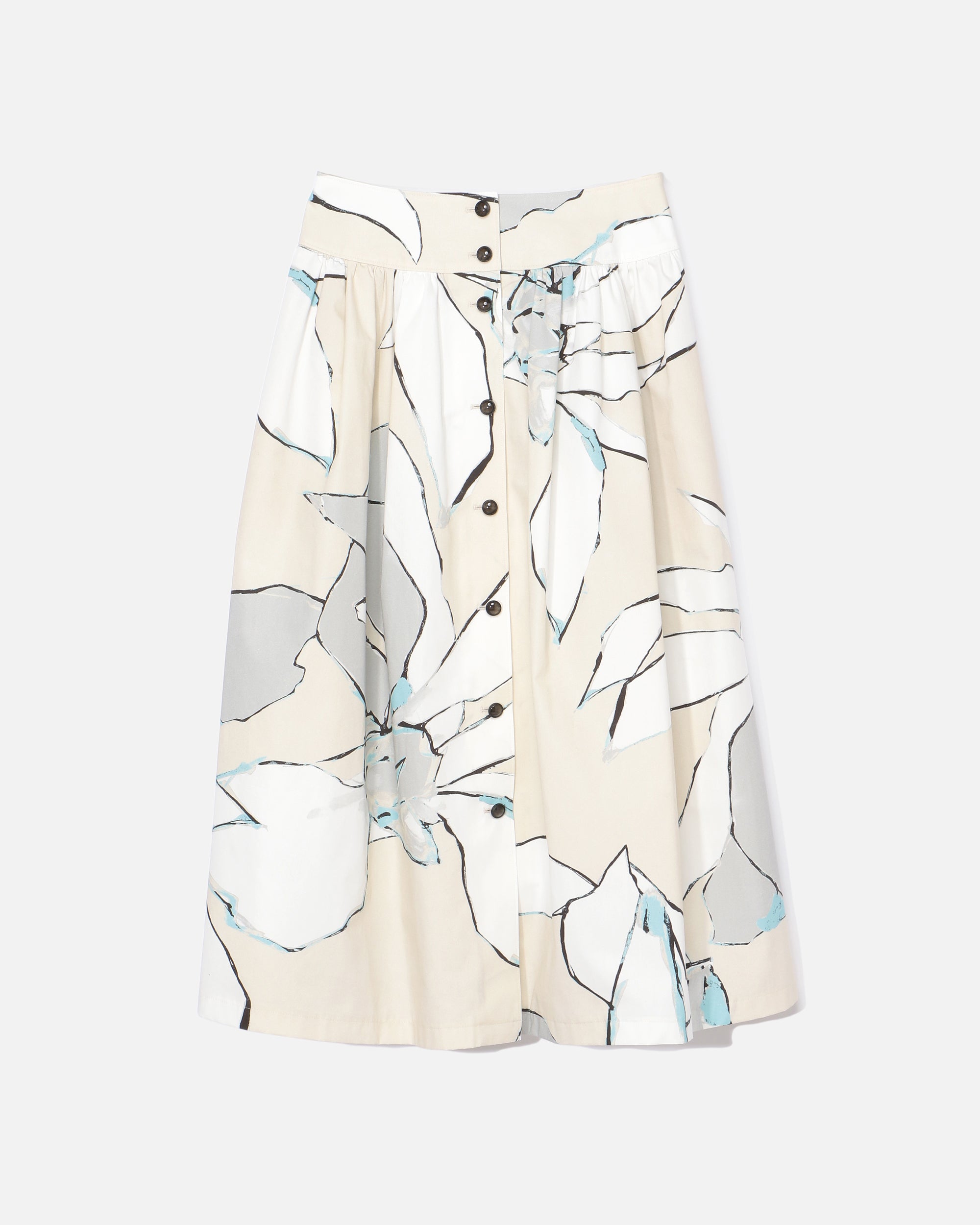 Botanical Print Skirt