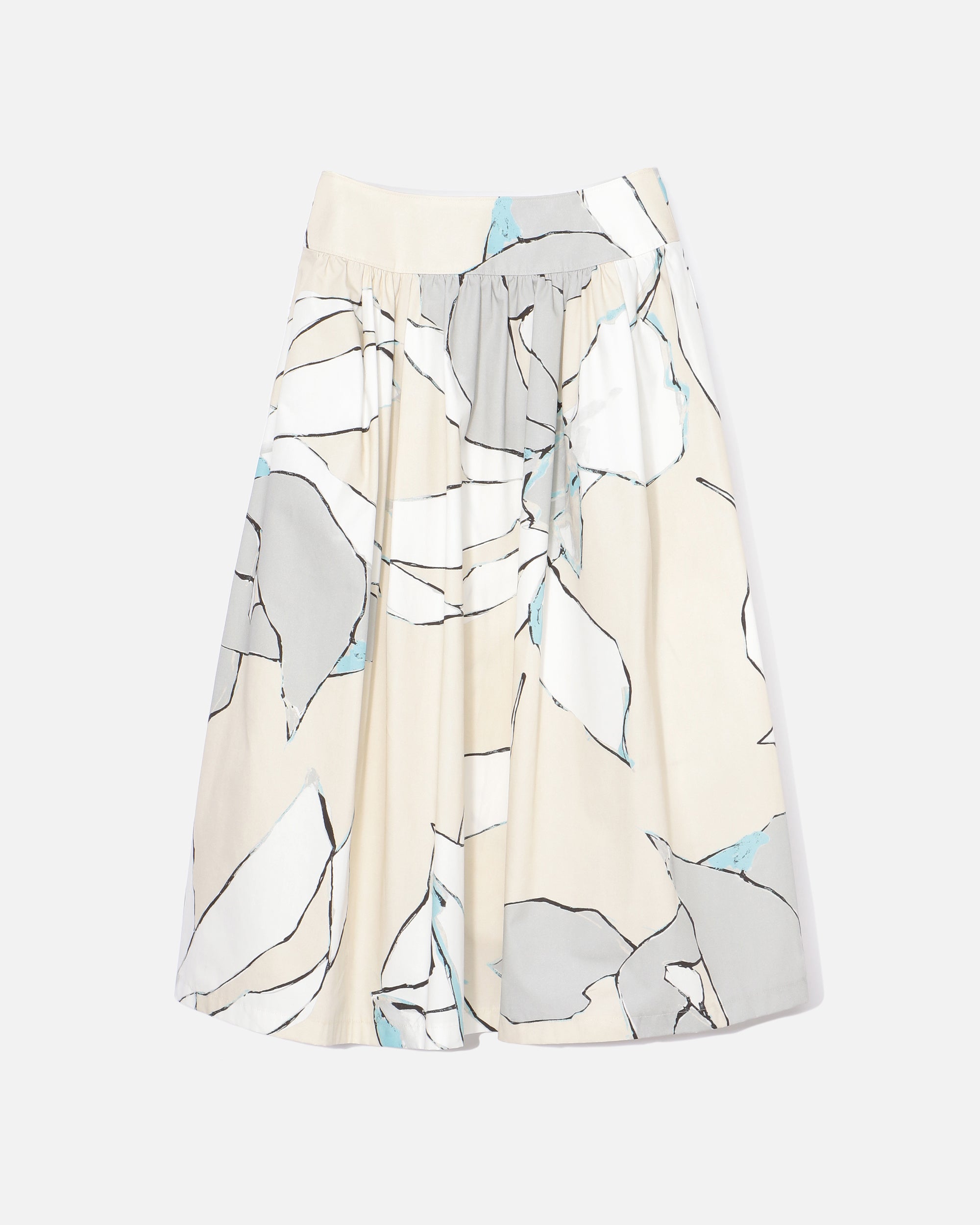 Botanical Print Skirt