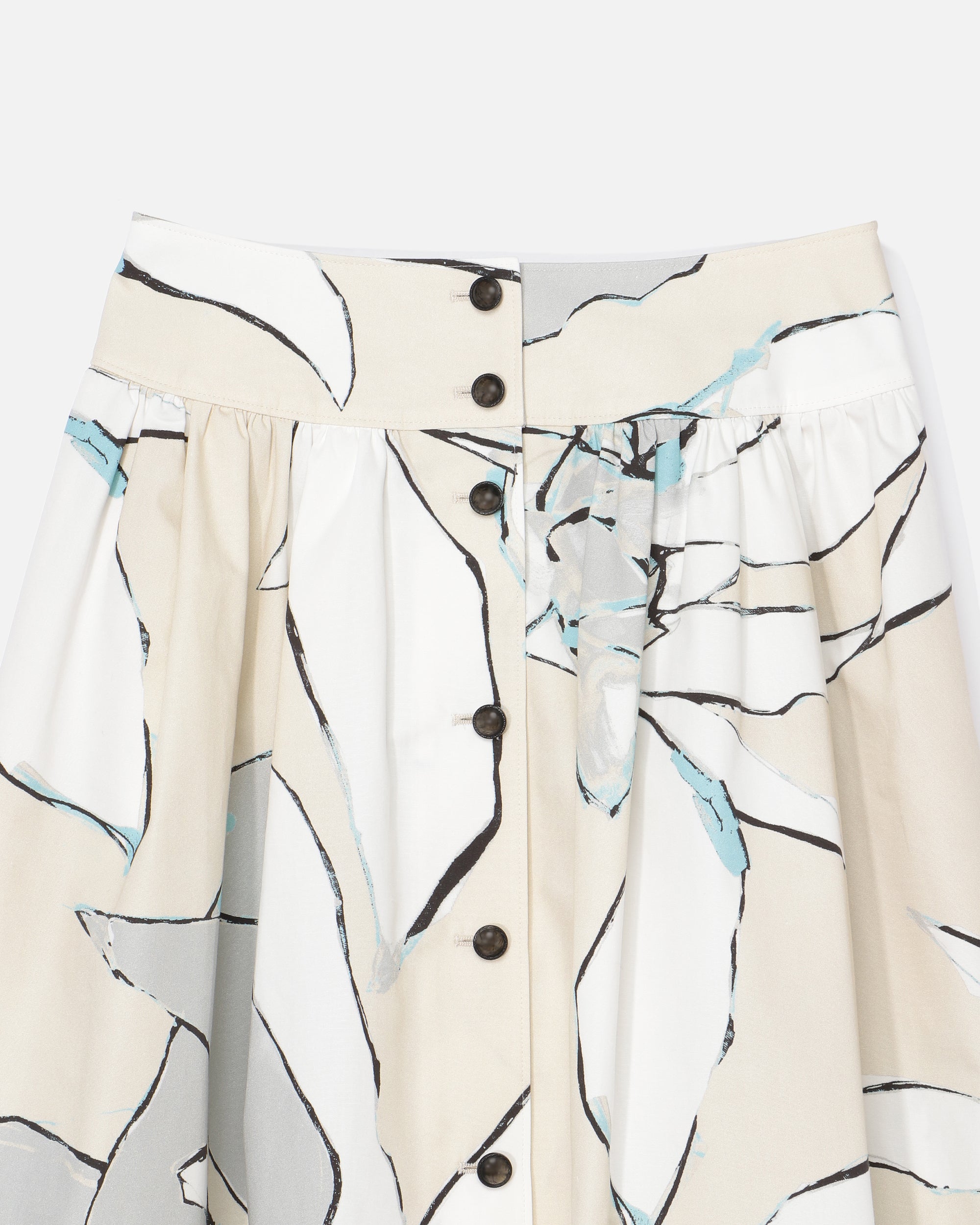 Botanical Print Skirt