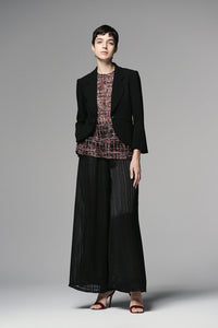 Umbrella sleeve tailored jacket